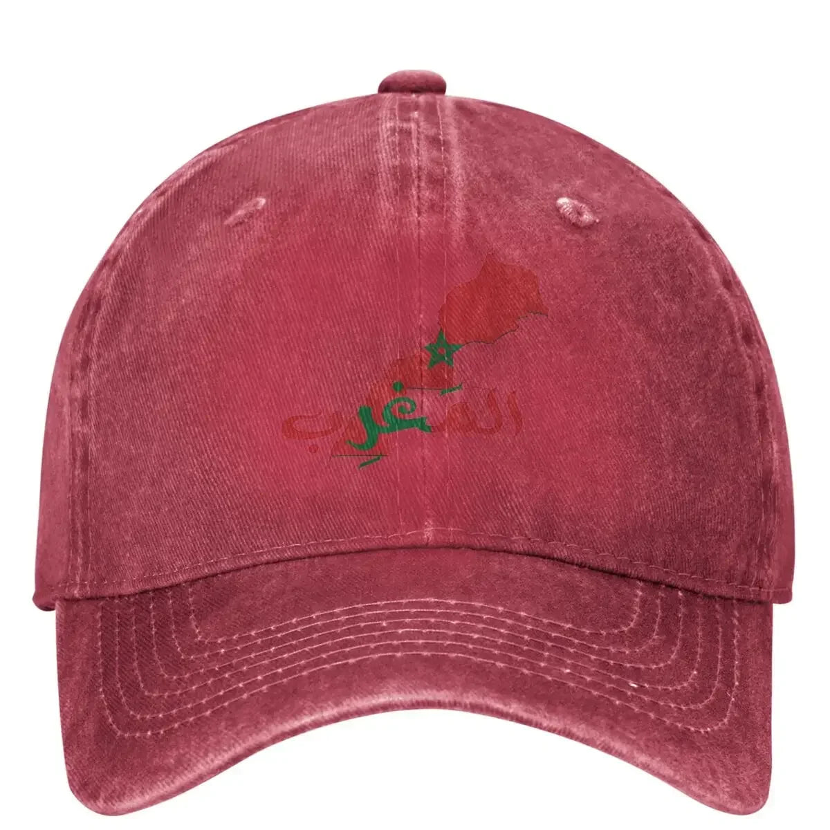 Morocco Map And Flag Casual Baseball Cap