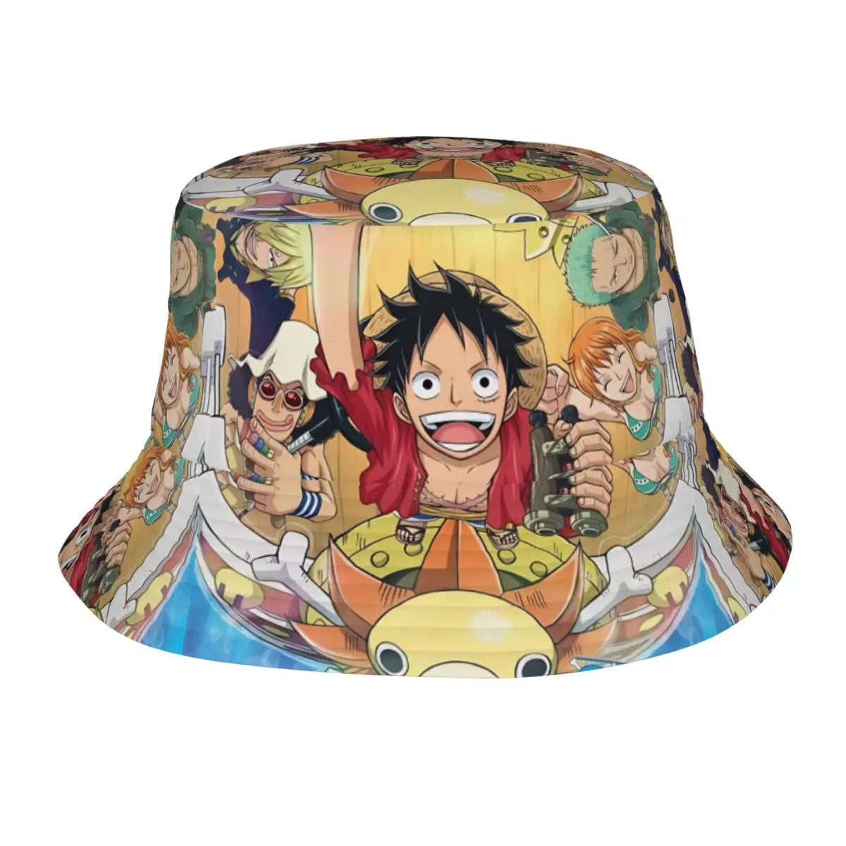 Trendy One Piece Jinbe Bucket Hats