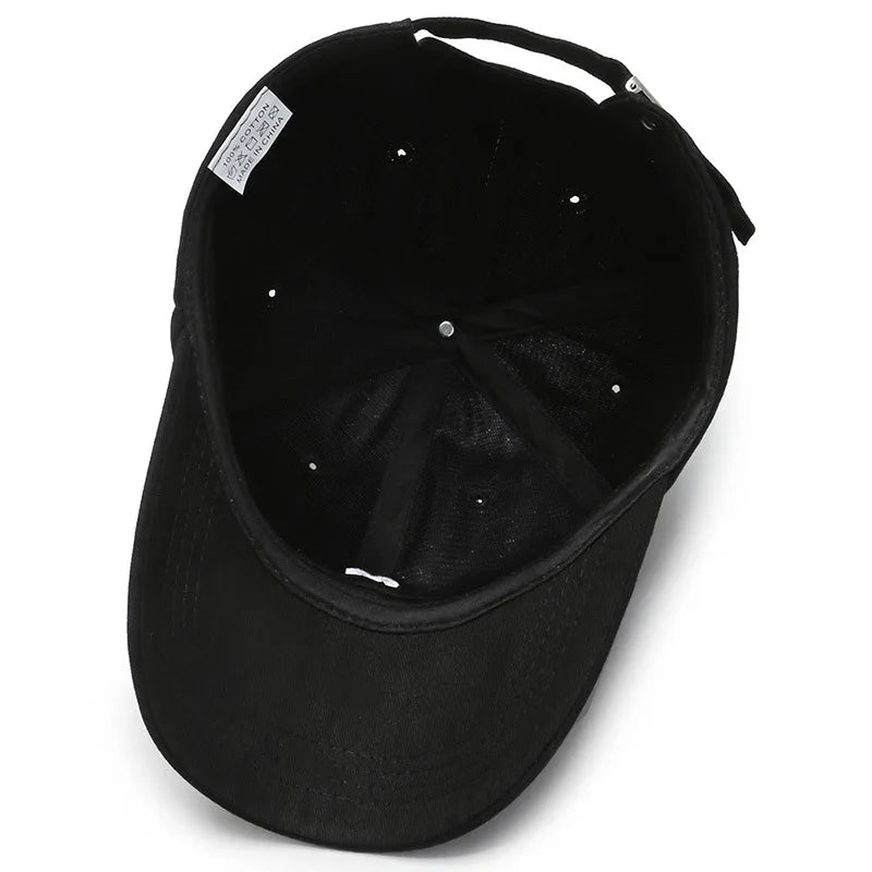 Women's Hats Baseball Caps Korean Plain Letters Polyester Cotton Embroidery