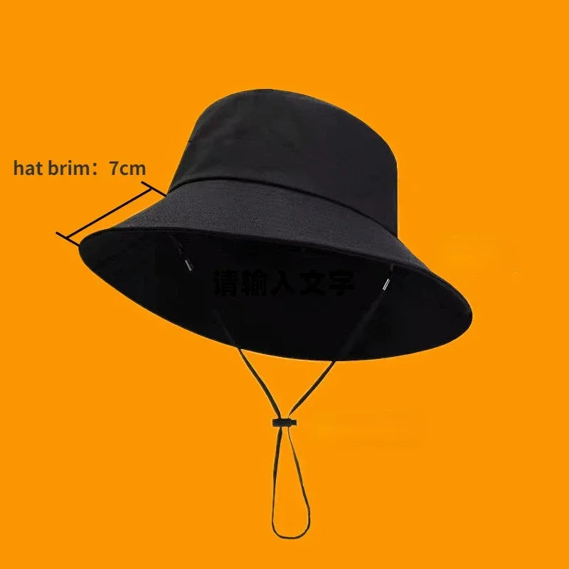 Bob Big Head  Bucket Hats 61CM for Men Women Summer Mountaineering Hat