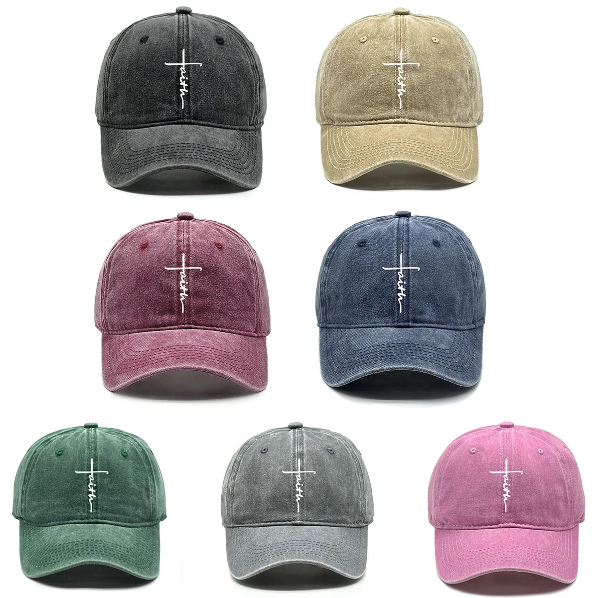 Faith Print Baseball Cap