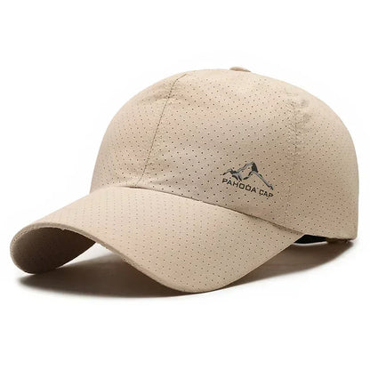 Summer Breathable Mesh Quick Drying Men Women's Baseball Cap