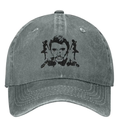 My Favorite People Baseball Cap Johnny Hallyday Outdoor Gym Adjustable Hip Hop Hats
