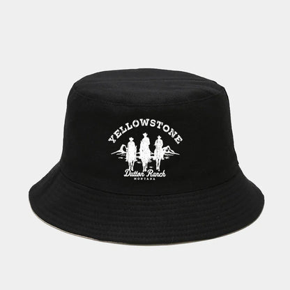 Printed Outdoor Fisherman Hat With Sun