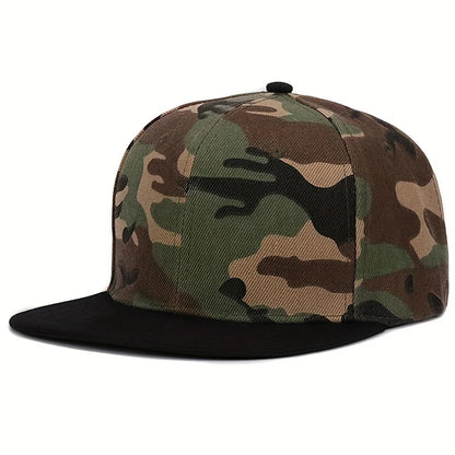 Unisex Light Plate Camouflage Hip-Hop Hats Baseball Caps Sunscreen Hat Snapback Caps