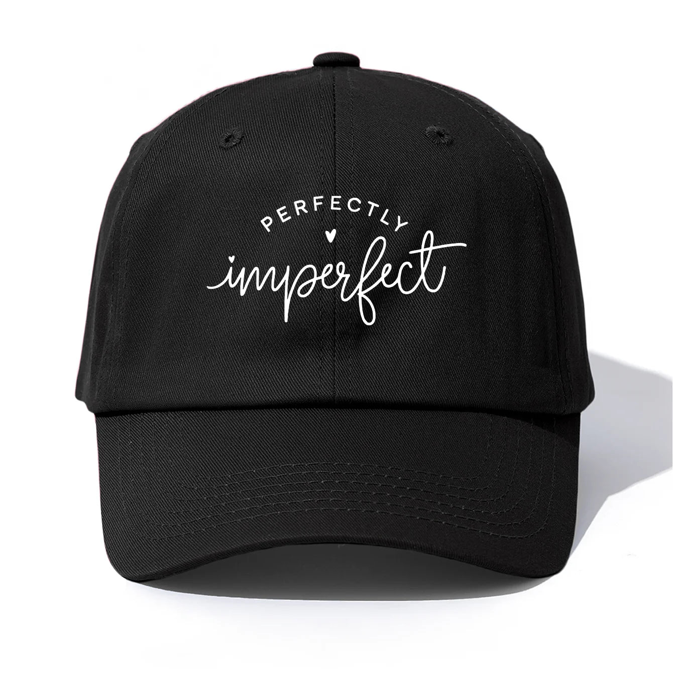 PEEFECTLY IMPERFECT Print Baseball Cap For Adults