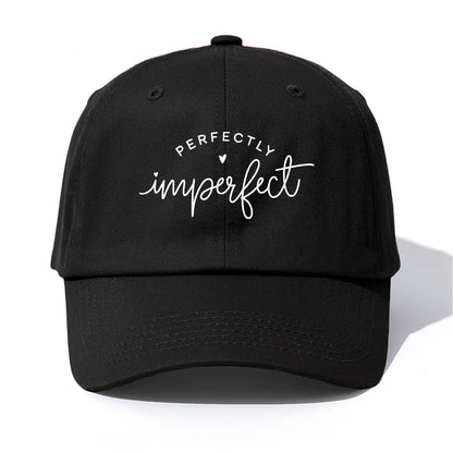 PEEFECTLY IMPERFECT Print Baseball Cap For Adults