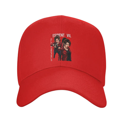 Claire Redfield Residents Evils Fanart Sun Baseball Cap