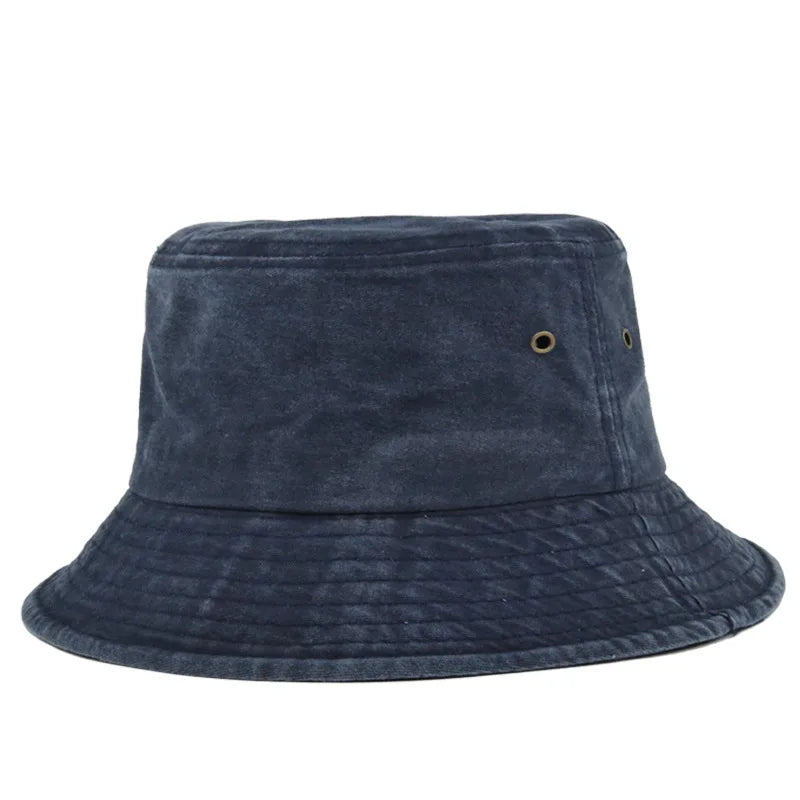 Vintage Washed Style Fisherman Hat Bucket Hats