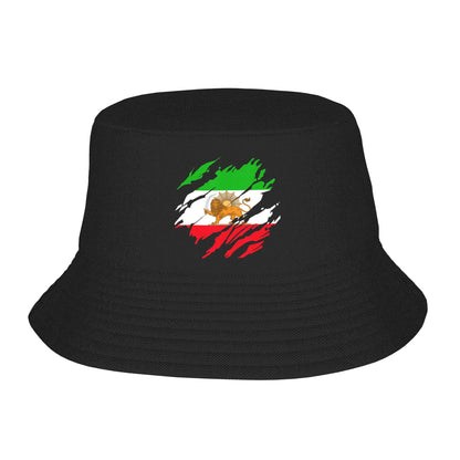 Iranian Make Iran Great Again Emblem Of Iran MIGA Bucket Hat