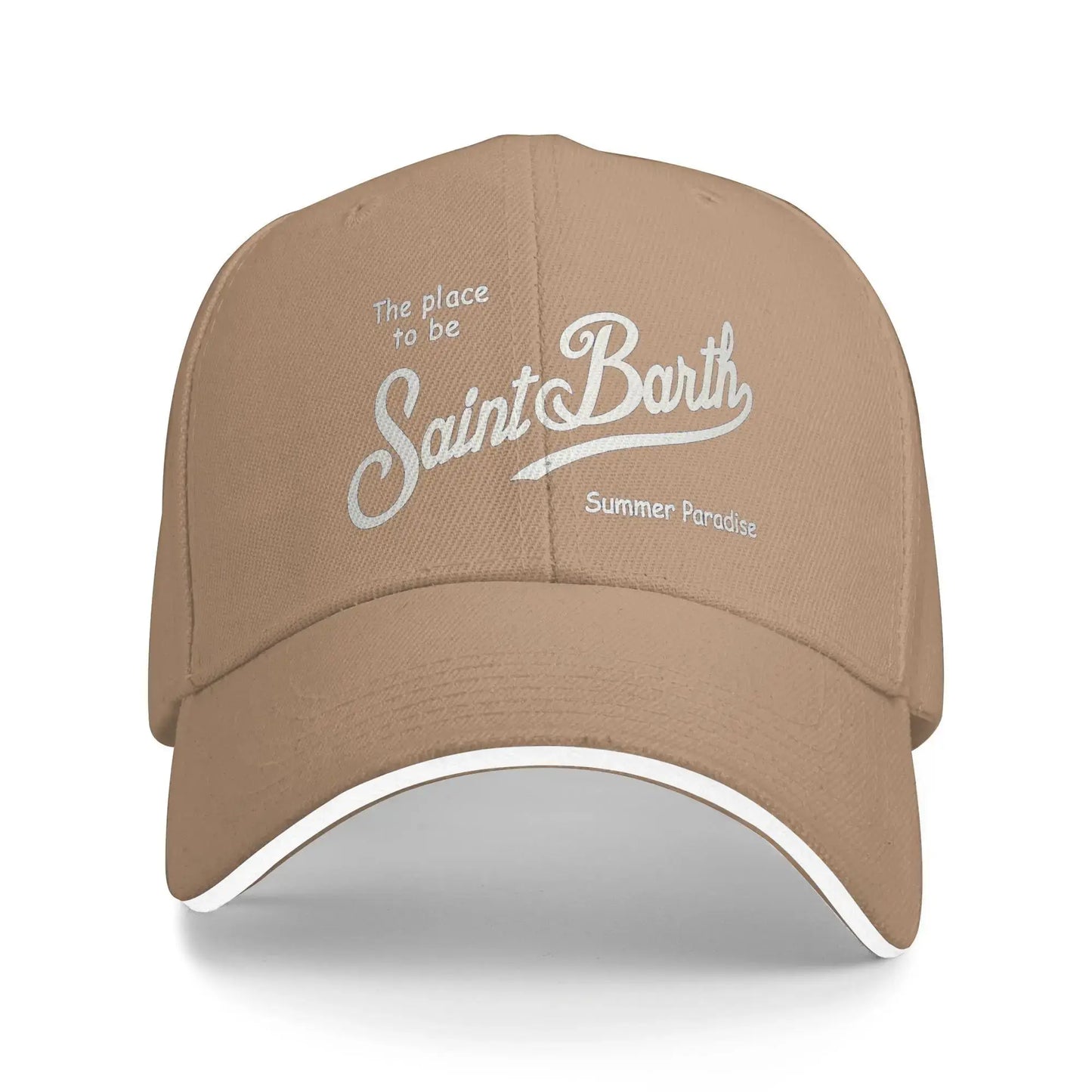 S-Saint Barth Casual Baseball Cap Fashion Outdoor Gym Trucker Hat Baseball Caps