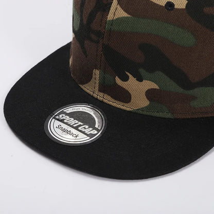 Fashion Unisex Baseball Cap Men Women Hip-hop Flat-brimmed Cap Outdoor
