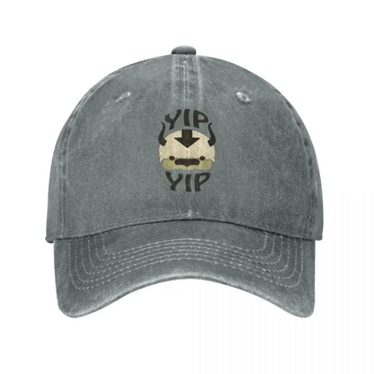 New Vintage Yip Yip Appa The Last Airbender Baseball Caps
