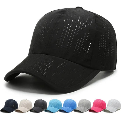 Perforated Quick-Dry Sports Baseball Cap