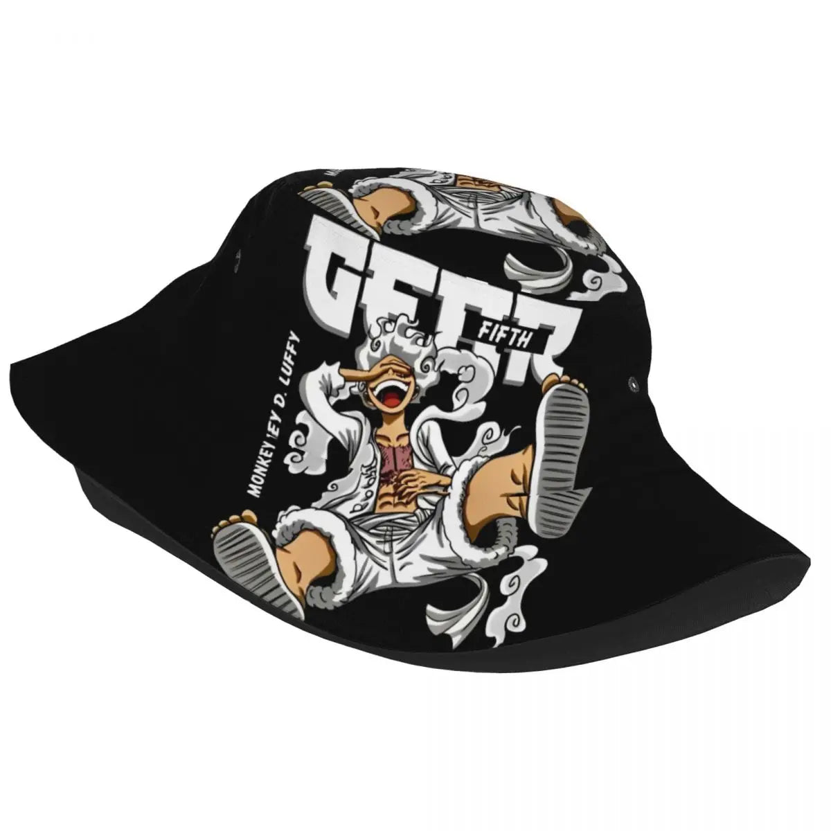 Gear Monkey Luffyy Bucket Hats One Piece Japanese Anime