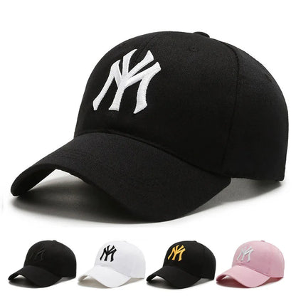 Fashion Letters Embroidery Baseball Caps Women Men