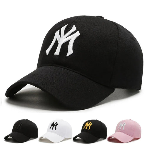 Fashion Letters Embroidery Baseball Caps Women Men