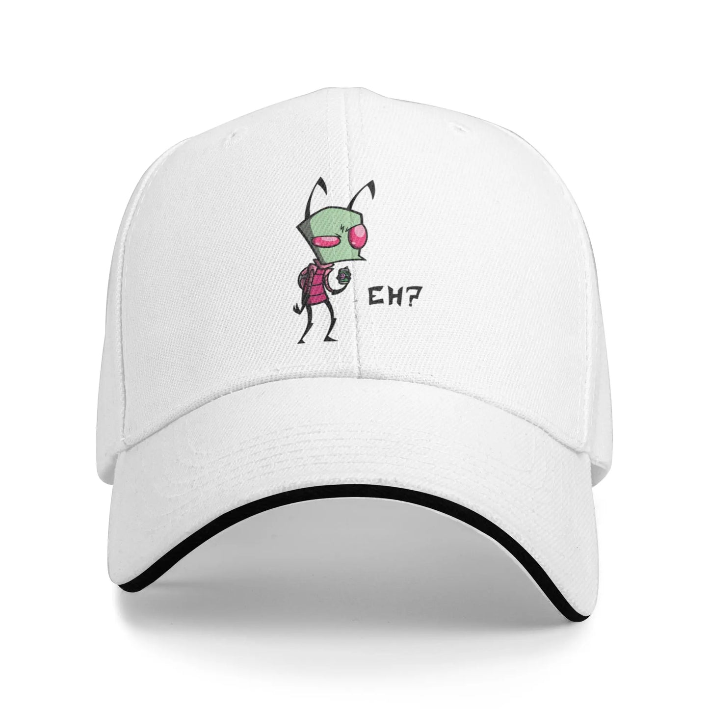 Invader Zim Riding Gir Baseball Caps