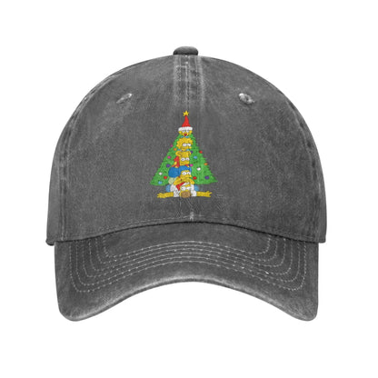 The S-simpson Tree Stack Washed Baseball Cap