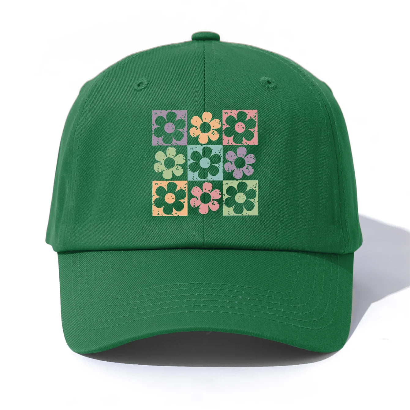 FLOWERS Print Baseball Cap For Adults