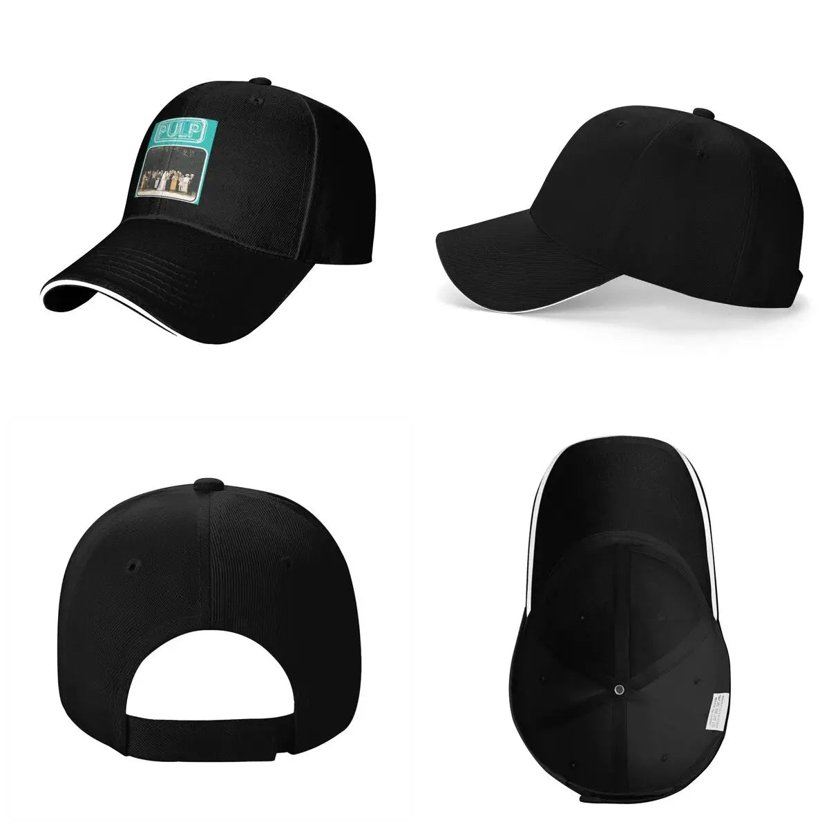 Pulp Rock Band Logo Cap Fashion Casual Baseball Caps