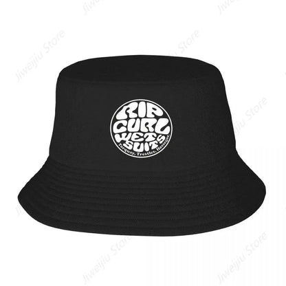 Tie Dye Rip Curl Design Bucket Hats Panama For Man Woman