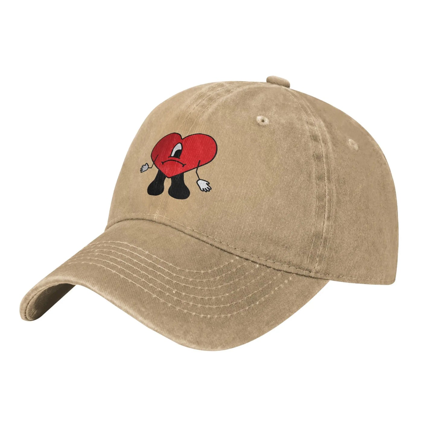 Casual Bad Bunny Debi Tirar Mas Fotos Baseball Cap for Men Women Distressed Denim