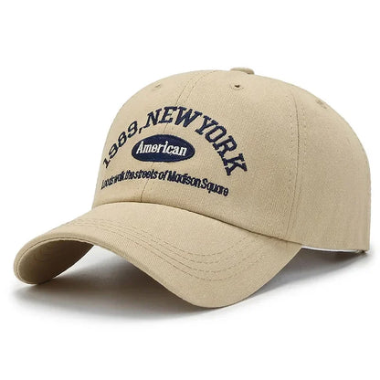 Embroidery 1989 New York Baseball Hats Washed Cotton Cap For Men Women