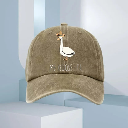 Fashionable Duck Print Baseball Cap