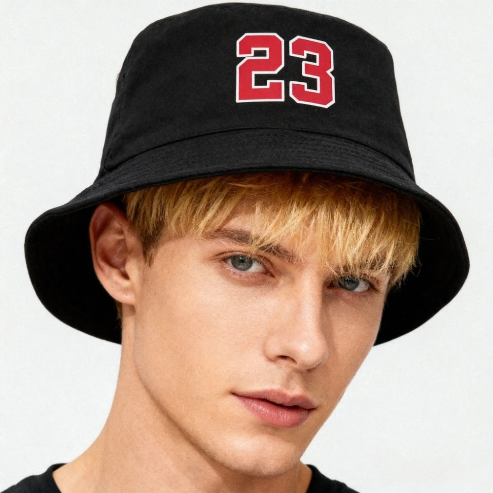 Number 23 Printed Bucket Hats