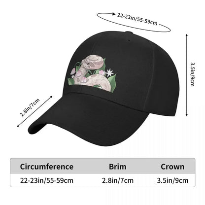 2026 Lavender Hognose Snake with Lily of the Valley Baseball Cap