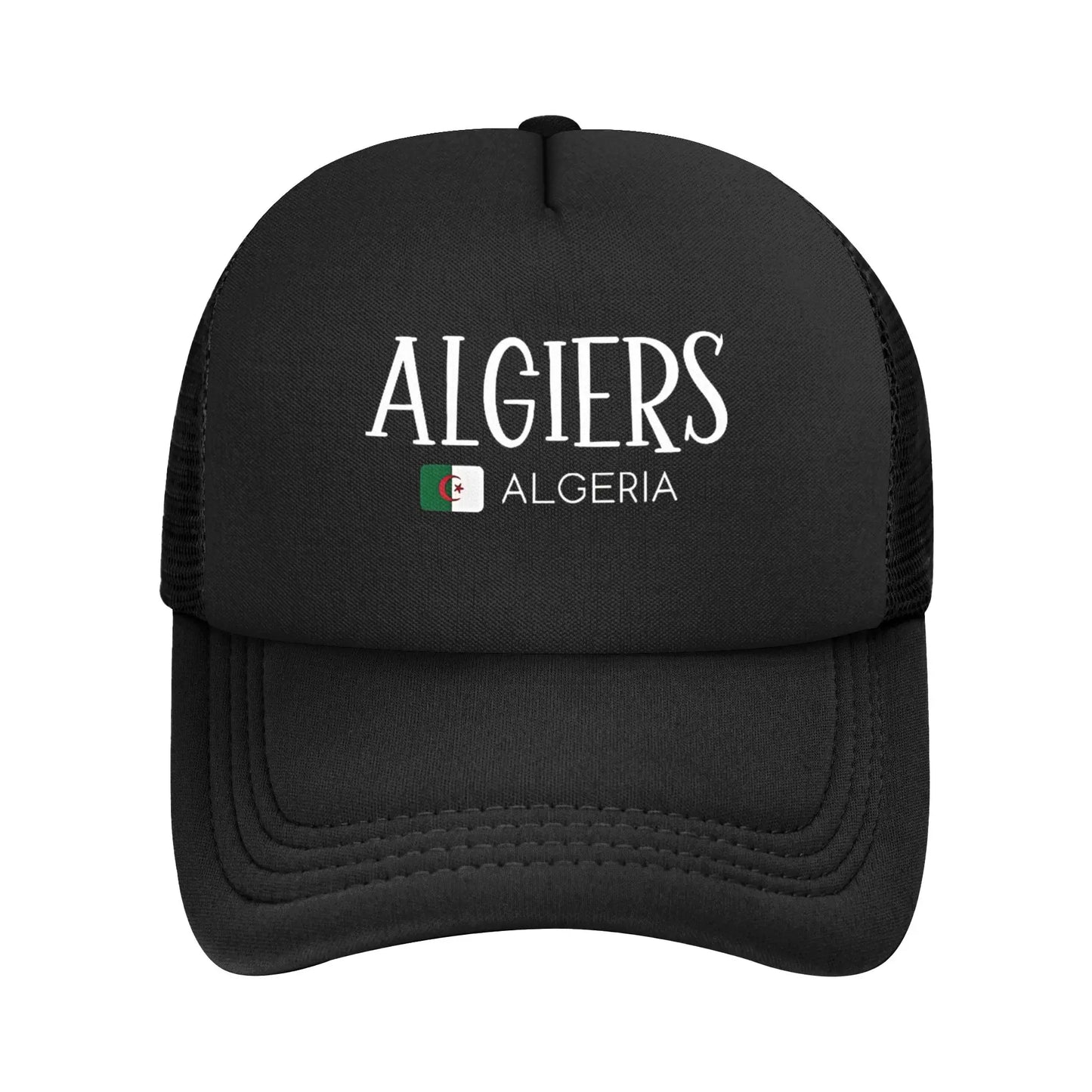 Urban Cityscape Landmark Algeria Algerian Mesh Baseball Cap