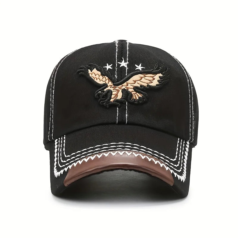 1PC Men's Baseball Hat - Eagle Embroidery Design