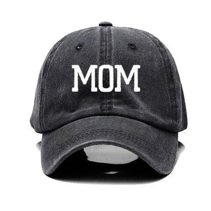 DAD MOM Embroidery Baseball Cap Fashion Women Men