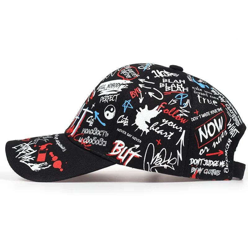 Graffiti Printing Baseball Cap