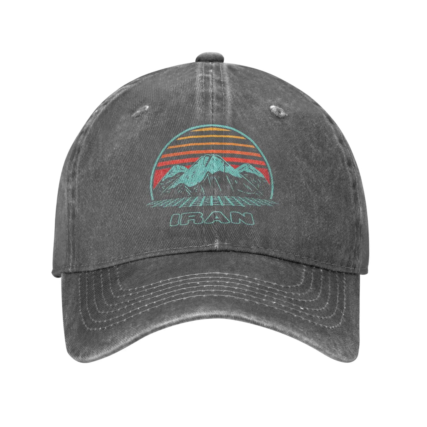 Iran Retro Vintage 80s Style Spring Hip Hop Hats Baseball Caps