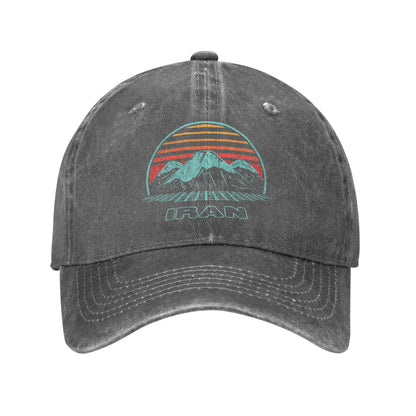 Iran Retro Vintage 80s Style Spring Hip Hop Hats Baseball Caps