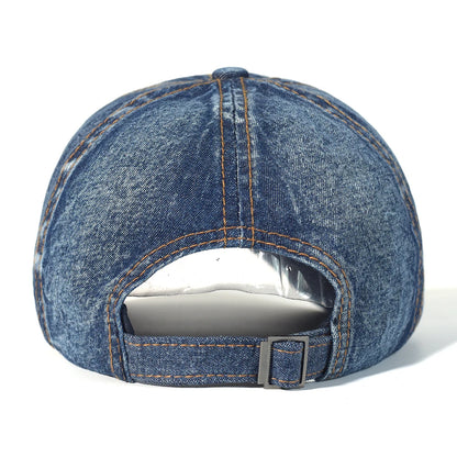Four Seasons Vintage Washed Cotton Baseball Cap Men Women