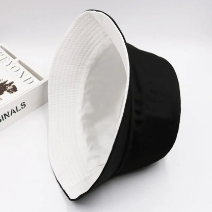 Foldable Double-sided Bucket Hat Summer Sun Hat