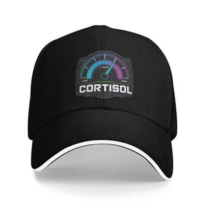 Low Cortisol Levels V Baseball Caps