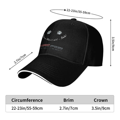 Mr. Robot Computer Repair Smile Baseball Cap