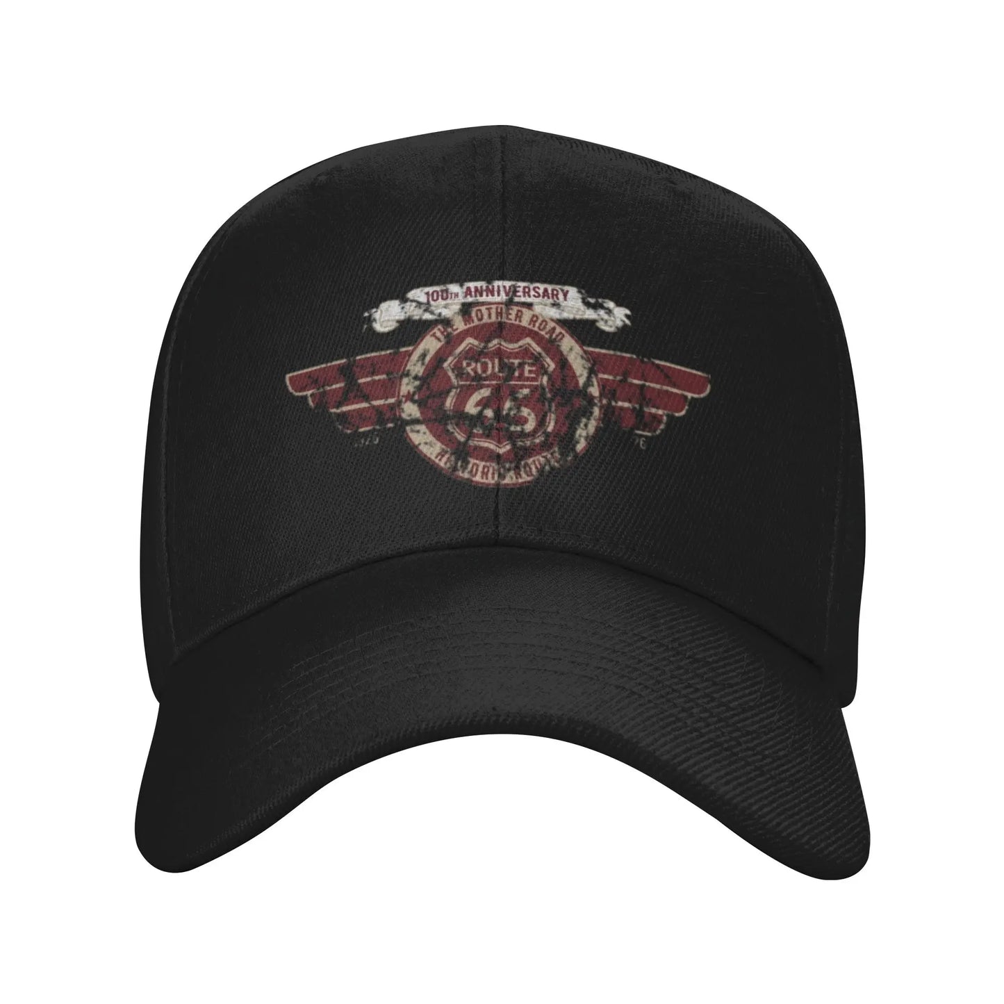 Routes 66 100th Anniversary The Mother Road  Golf Hat Merch Vintage Baseball Cap