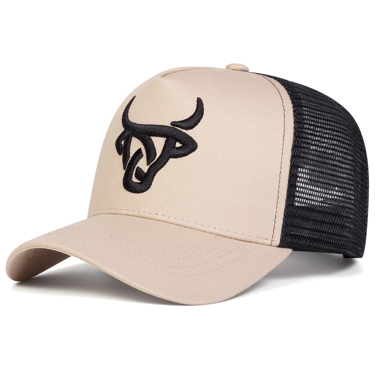 Unisex Ox Head Embroidery Baseball Caps