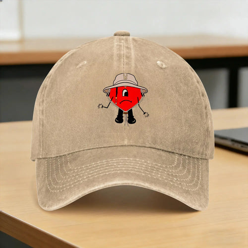 Rapper B-Bad B-Bunny DTMF World Tour Washed Baseball Cap