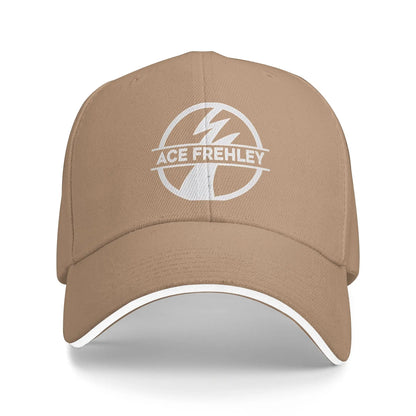 Ace Frehleys Logo Vintage Kiss Band Sandwich Hat Adult Baseball Cap