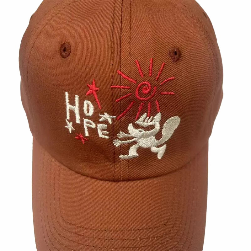 J-hope on the stage Kpop Concert Baseball Cap Trendy Letter Embroidered Hat