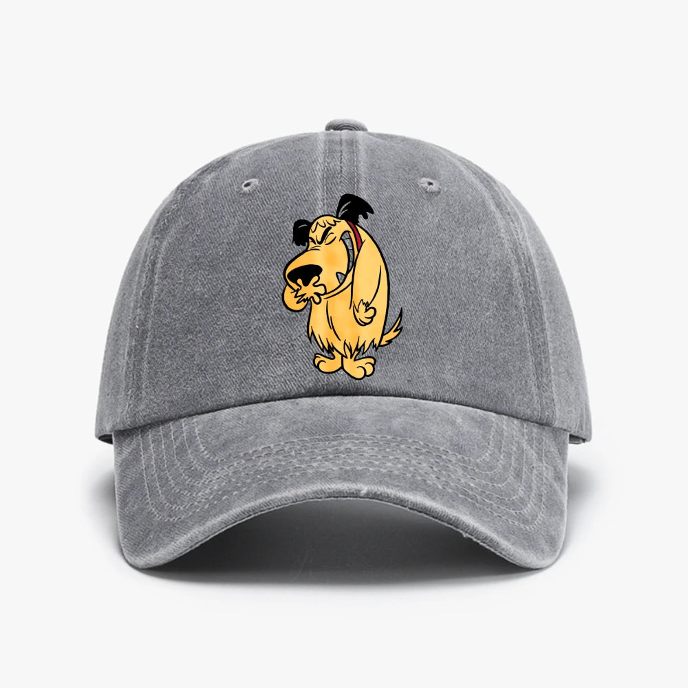 Muttley Baseball Cap Cartoon Funny Laughing Laugh Dog Caps
