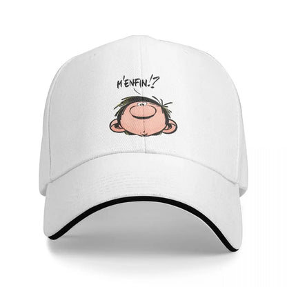 New Magazine Spirou Gaston Lagaffe Color Big Ben Gaston Lagaffe Anime Baseball Cap