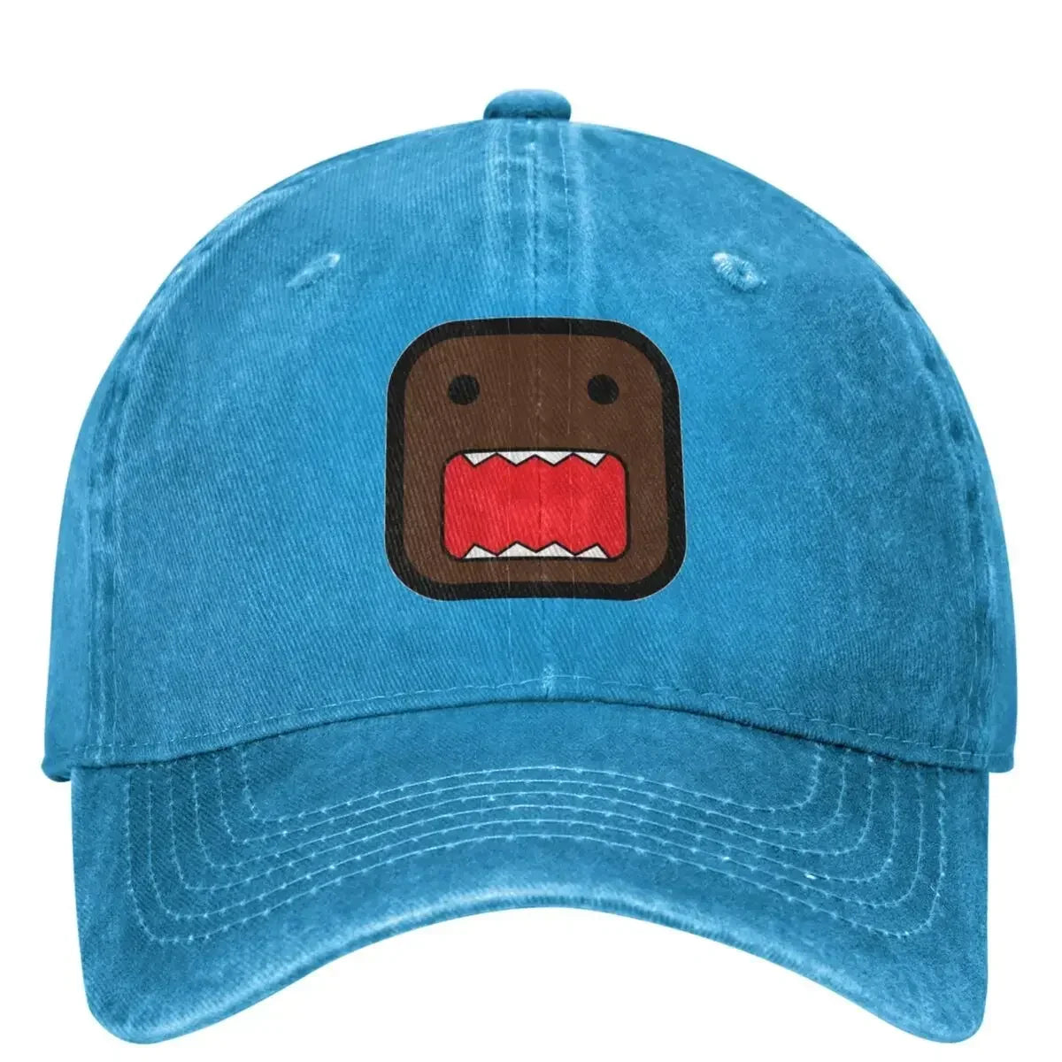 New Domo Domo Kun Doll Baseball Cap Mouth Dice Head