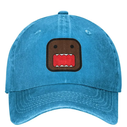 New Domo Domo Kun Doll Baseball Cap Mouth Dice Head